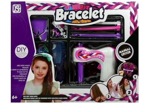 LEAN Toys Zestaw do Zaplatania Warkoczy Biżuteria do Włosów LEAN Toys Zestaw do Zaplatania Warkoczy Biżuteria do Włosów