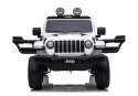 LEAN CARS Auto na Akumulator Jeep Rubicon 4x4 Biały