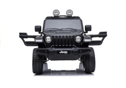 LEAN CARS Auto na Akumulator Jeep Rubicon 4x4 Czarny