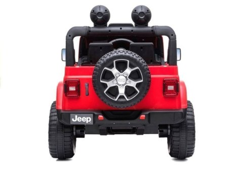 LEAN CARS Auto na Akumulator Jeep Rubicon 4x4 Czerwony LEAN CARS Auto na Akumulator Jeep Rubicon 4x4 Czerwony