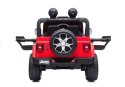 LEAN CARS Auto na Akumulator Jeep Rubicon 4x4 Czerwony
