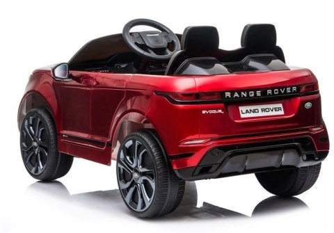 LEAN CARS Auto na Akumulator Range Rover Evoque Czerwony Lakierowany LEAN CARS Auto na Akumulator Range Rover Evoque Czerwony Lakierowany