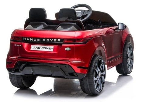 LEAN CARS Auto na Akumulator Range Rover Evoque Czerwony Lakierowany LEAN CARS Auto na Akumulator Range Rover Evoque Czerwony Lakierowany