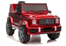 LEAN CARS Auto na akumulator Mercedes G63 Czerwony Lakier BBH-002