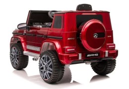 LEAN CARS Auto na akumulator Mercedes G63 Czerwony Lakier BBH-002