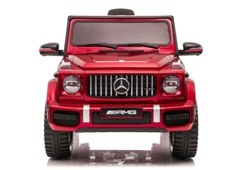 LEAN CARS Auto na akumulator Mercedes G63 Czerwony Lakier BBH-002 LEAN CARS Auto na akumulator Mercedes G63 Czerwony Lakier BBH-002