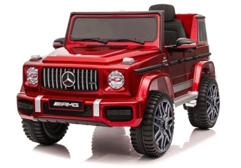LEAN CARS Auto na akumulator Mercedes G63 Czerwony Lakier BBH-002 LEAN CARS Auto na akumulator Mercedes G63 Czerwony Lakier BBH-002