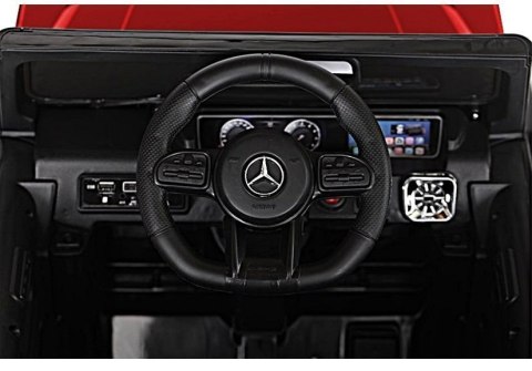 LEAN CARS Auto na akumulator Mercedes G63 Czerwony Lakier BBH-002 LEAN CARS Auto na akumulator Mercedes G63 Czerwony Lakier BBH-002