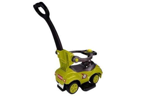 LEAN CARS Jeździk z Pchaczem Mega Car 3w1 Żółty LEAN CARS Jeździk z Pchaczem Mega Car 3w1 Żółty