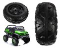 LEAN CARS Koło do Auta na akumulator Mercedes Unimog