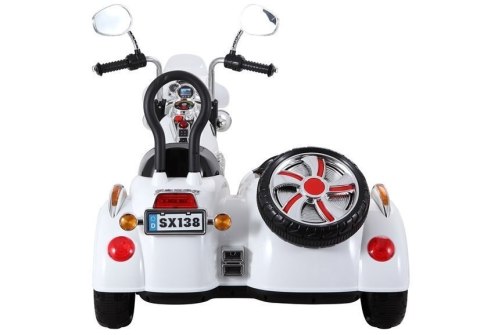 LEAN CARS Motor na Akumulator SX138 Biały LEAN CARS Motor na Akumulator SX138 Biały