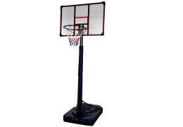 LEAN Sport Kosz do Koszykówki Mobilny Regulowany Stojak 200-305cm