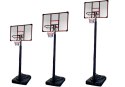 LEAN Sport Kosz do Koszykówki Mobilny Regulowany Stojak 200-305cm
