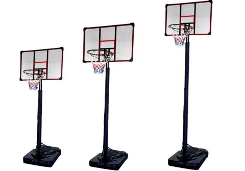 LEAN Sport Kosz do Koszykówki Mobilny Regulowany Stojak 200-305cm LEAN Sport Kosz do Koszykówki Mobilny Regulowany Stojak 200-305cm