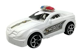 LEAN TOYS Zestaw Autek Samochodzików Policja Straż z Napędem 6 szt