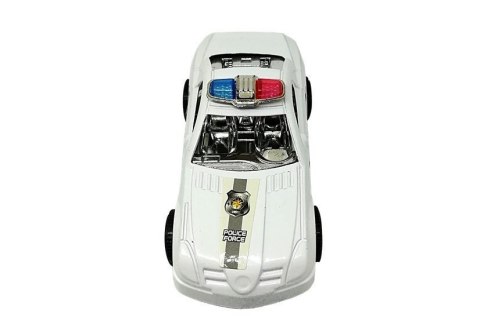 LEAN TOYS Zestaw Autek Samochodzików Policja Straż z Napędem 6 szt LEAN TOYS Zestaw Autek Samochodzików Policja Straż z Napędem 6 szt
