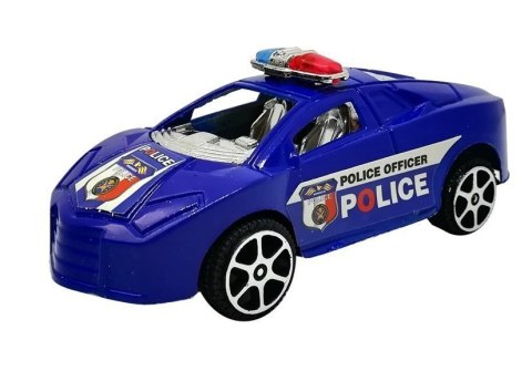 LEAN TOYS Zestaw Autek Samochodzików Policja Straż z Napędem 6 szt LEAN TOYS Zestaw Autek Samochodzików Policja Straż z Napędem 6 szt