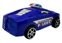 LEAN TOYS Zestaw Autek Samochodzików Policja Straż z Napędem 6 szt