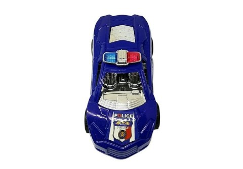 LEAN TOYS Zestaw Autek Samochodzików Policja Straż z Napędem 6 szt LEAN TOYS Zestaw Autek Samochodzików Policja Straż z Napędem 6 szt