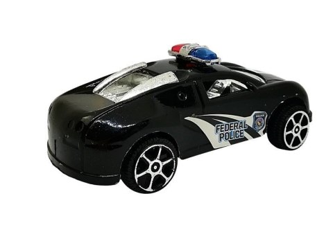 LEAN TOYS Zestaw Autek Samochodzików Policja Straż z Napędem 6 szt LEAN TOYS Zestaw Autek Samochodzików Policja Straż z Napędem 6 szt