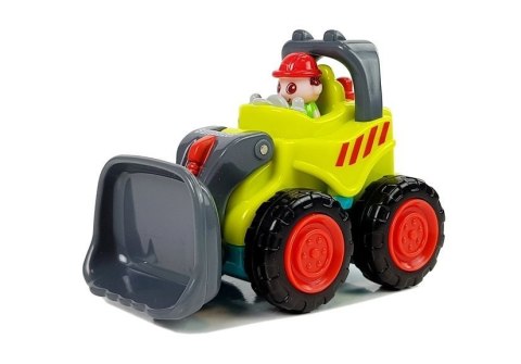 LEAN Toys Autko Budowlane Dla Malucha Betoniarka Walec Spychacz Wywrotka5 Rodzajów LEAN Toys Autko Budowlane Dla Malucha Betoniarka Walec Spychacz Wywrotka5 Rodzajów