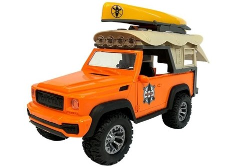 LEAN Toys Auto Samochód Campingowy Jeep Dźwięki i Światła LEAN Toys Auto Samochód Campingowy Jeep Dźwięki i Światła