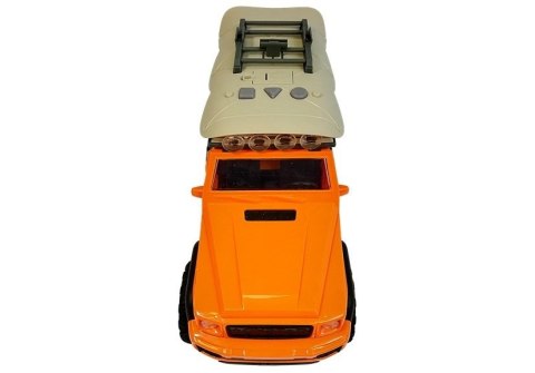 LEAN Toys Auto Samochód Campingowy Jeep Dźwięki i Światła LEAN Toys Auto Samochód Campingowy Jeep Dźwięki i Światła