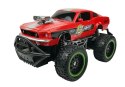 LEAN Toys Auto Zdalnie Sterowane R/C 6.5 km/h Wysokie Koła Czerwone