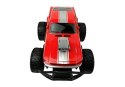 LEAN Toys Auto Zdalnie Sterowane R/C 6.5 km/h Wysokie Koła Czerwone