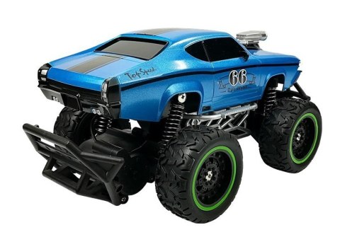 LEAN Toys Auto Zdalnie Sterowane R/C 6.5 km/h Wysokie Koła Niebieskie LEAN Toys Auto Zdalnie Sterowane R/C 6.5 km/h Wysokie Koła Niebieskie