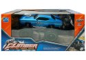 LEAN Toys Auto Zdalnie Sterowane R/C 6.5 km/h Wysokie Koła Niebieskie