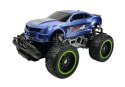 LEAN Toys Auto Zdalnie Sterowane R/C 6.5 km/h Wysokie Koła Niebieskie