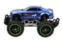LEAN Toys Auto Zdalnie Sterowane R/C 6.5 km/h Wysokie Koła Niebieskie