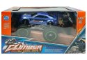 LEAN Toys Auto Zdalnie Sterowane R/C 6.5 km/h Wysokie Koła Niebieskie