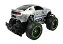 LEAN Toys Auto Zdalnie Sterowane R/C 6.5 km/h Wysokie Koła Srebrne