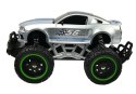 LEAN Toys Auto Zdalnie Sterowane R/C 6.5 km/h Wysokie Koła Srebrne