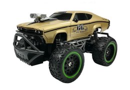 LEAN Toys Auto Zdalnie Sterowane R/C 6.5 km/h Wysokie Koła Złoty