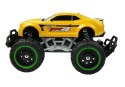 LEAN Toys Auto Zdalnie Sterowane R/C 6.5 km/h Wysokie Koła Żółte