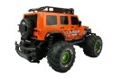 LEAN Toys Auto Zdalnie Sterowane R/C Jeep Pomarańczowy 2.4G