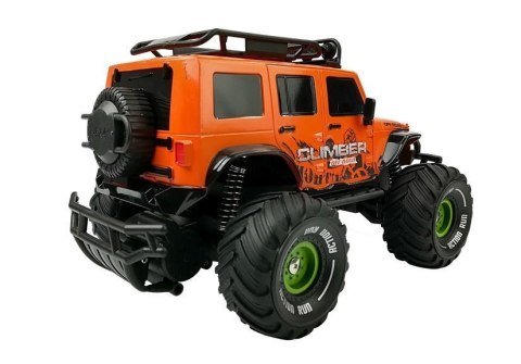 LEAN Toys Auto Zdalnie Sterowane R/C Jeep Pomarańczowy 2.4G LEAN Toys Auto Zdalnie Sterowane R/C Jeep Pomarańczowy 2.4G