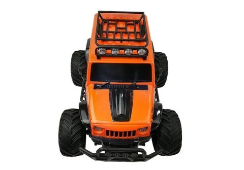 LEAN Toys Auto Zdalnie Sterowane R/C Jeep Pomarańczowy 2.4G LEAN Toys Auto Zdalnie Sterowane R/C Jeep Pomarańczowy 2.4G