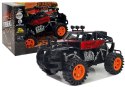 LEAN Toys Auto z Naciągiem Terenowe Czerwone