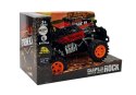 LEAN Toys Auto z Naciągiem Terenowe Czerwone