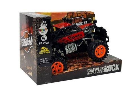 LEAN Toys Auto z Naciągiem Terenowe Czerwone LEAN Toys Auto z Naciągiem Terenowe Czerwone