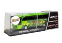 LEAN Toys Autobus Park Jurajski Dinozaury Zielony z Naciągiem Dźwięk Światła