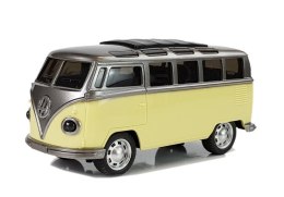 LEAN Toys Autobus Resorak z Naciągiem Żółty ze Światłami i Dźwiękiem