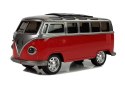 LEAN Toys Autobus Resorak z Napędem Frykcyjnym Na Baterie Światła Dźwięki Czerwony