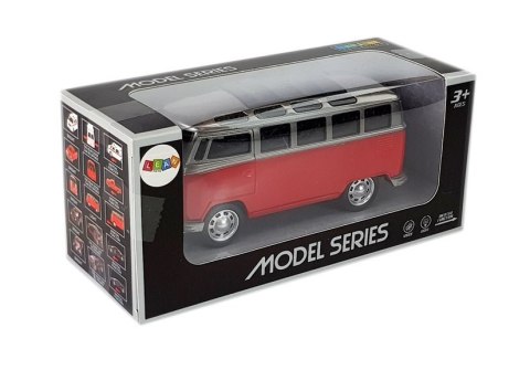 LEAN Toys Autobus Resorak z Napędem Frykcyjnym Na Baterie Światła Dźwięki Czerwony LEAN Toys Autobus Resorak z Napędem Frykcyjnym Na Baterie Światła Dźwięki Czerwony