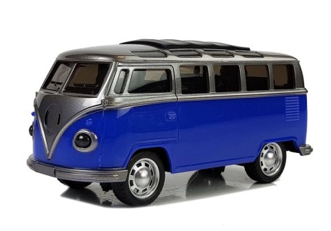 LEAN Toys Autobus Resorak z Napędem Frykcyjnym Na Baterie Światła Dźwięki Niebieski LEAN Toys Autobus Resorak z Napędem Frykcyjnym Na Baterie Światła Dźwięki Niebieski