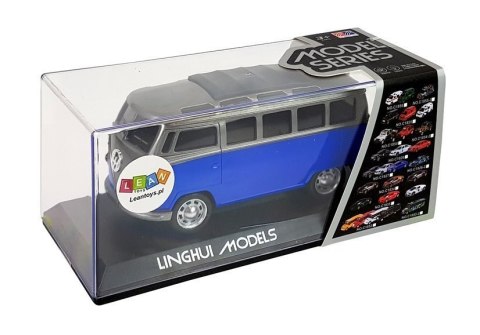 LEAN Toys Autobus Resorak z Napędem Frykcyjnym Na Baterie Światła Dźwięki Niebieski LEAN Toys Autobus Resorak z Napędem Frykcyjnym Na Baterie Światła Dźwięki Niebieski